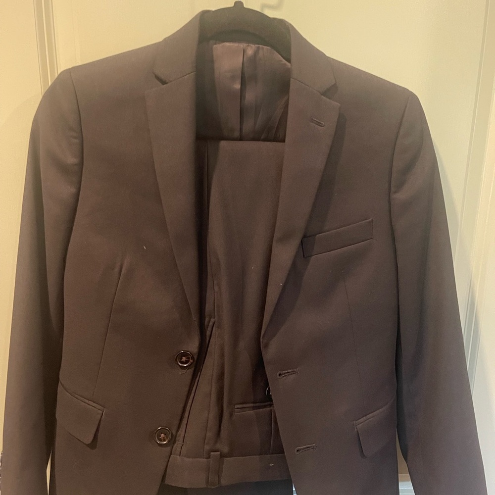 Lauren Ralph Lauren Black Suit Modern Fitted